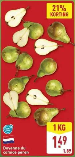 ALDI Doyenne du comice peren aanbieding