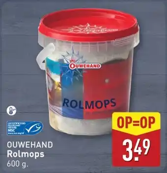 ALDI OUWEHAND Rolmops aanbieding