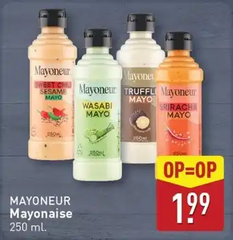 ALDI Mayoneur Mayonaise aanbieding