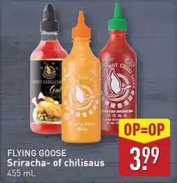 ALDI Flying goose Sriracha of chilisaus aanbieding