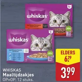 ALDI Whiskas Maaltijdzakjes aanbieding
