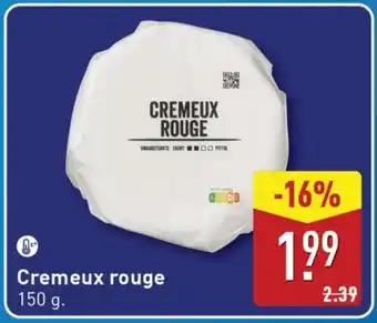 ALDI Cremeux rouge aanbieding