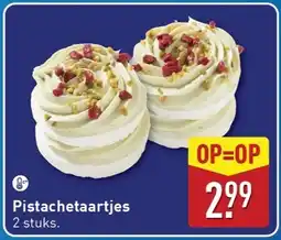 ALDI Pistachetaartjes aanbieding