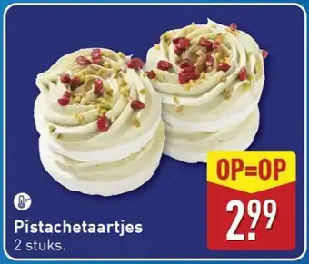 ALDI Pistachetaartjes aanbieding