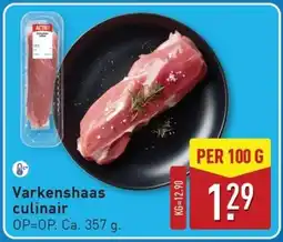 ALDI Varkenshaas culinair aanbieding