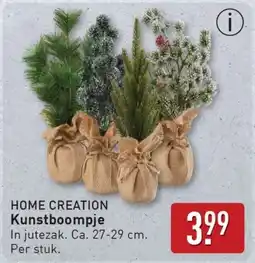 ALDI Home creation Kunstboompje aanbieding