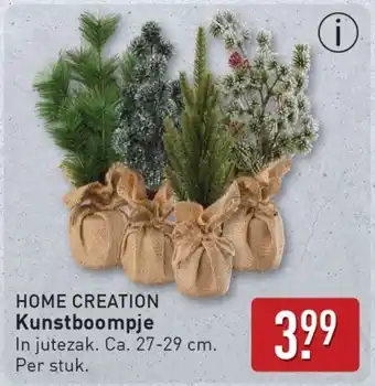 ALDI Home creation Kunstboompje aanbieding