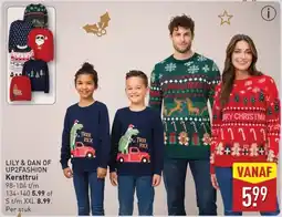 ALDI Lily & dan of Up2fashion Kersttrui aanbieding
