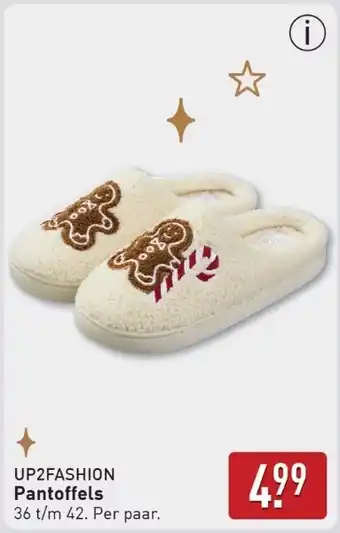 ALDI Up2fashion Pantoffels aanbieding