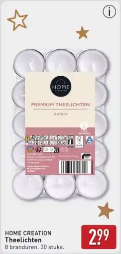 ALDI Home creation Theelichten aanbieding