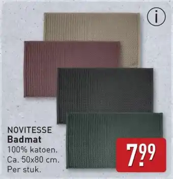 ALDI Novitesse Badmat aanbieding