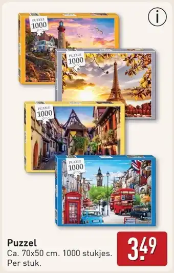 ALDI Puzzel aanbieding