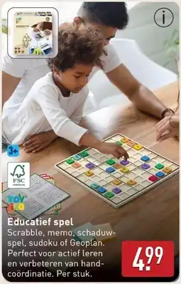 ALDI Educatief spel aanbieding
