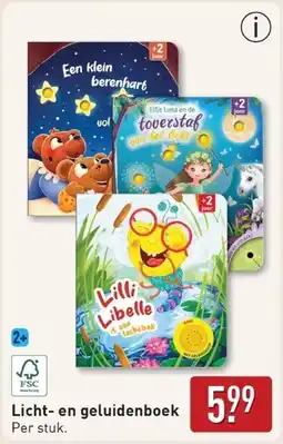 ALDI Licht en geluidenboek aanbieding