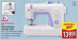 ALDI Naaimachine Simple 3232 aanbieding