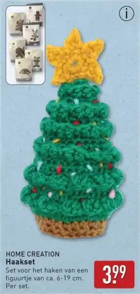 ALDI Home creation Haakset aanbieding