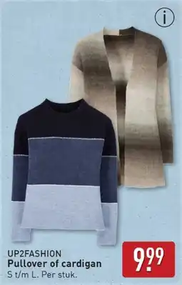 ALDI Up2fashion Pullover of cardigan aanbieding