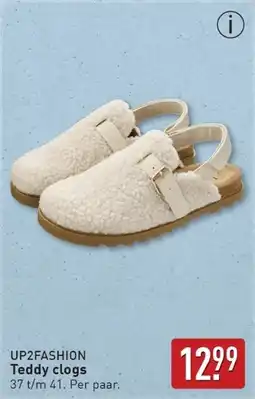ALDI Up2fashion Teddy clogs aanbieding