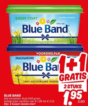 Dekamarkt Blue Band aanbieding