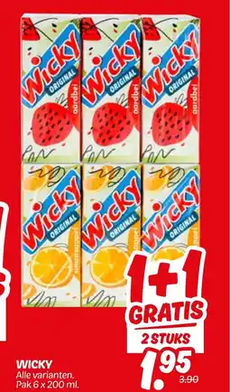 Dekamarkt Wicky aanbieding