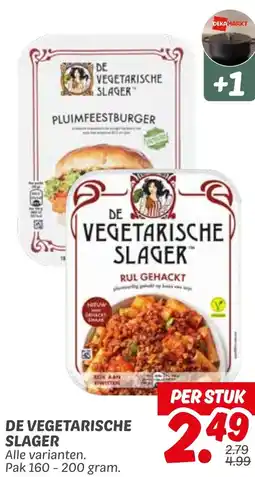 Dekamarkt De vegetarische slager aanbieding
