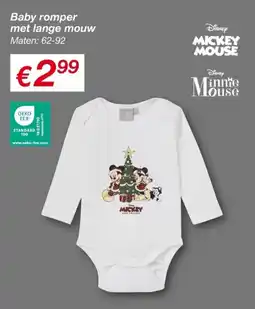 Kik Baby romper met lange mouw aanbieding