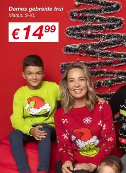 Kik Dames gebreide trui aanbieding