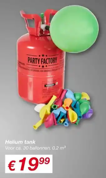 Kik Helium tank aanbieding