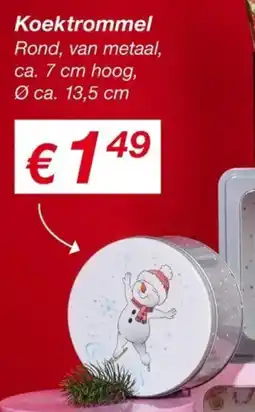 Kik Koektrommel aanbieding