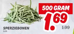 Dekamarkt Sperziebonen aanbieding