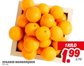 Dekamarkt Spaanse mandarijnen aanbieding