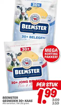 Dekamarkt Beemster gesneden 30 kaas aanbieding