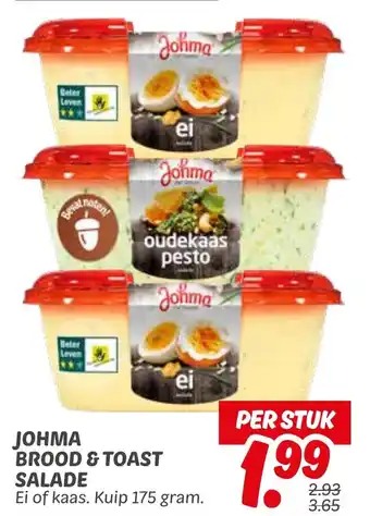 Dekamarkt Johma brood & toast salade aanbieding