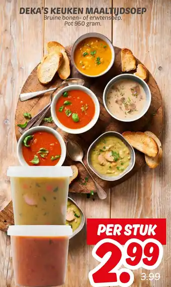 Dekamarkt Deka's keuken maaltijdsoep aanbieding