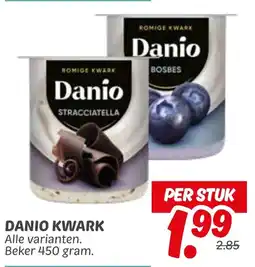 Dekamarkt Danio kwark aanbieding