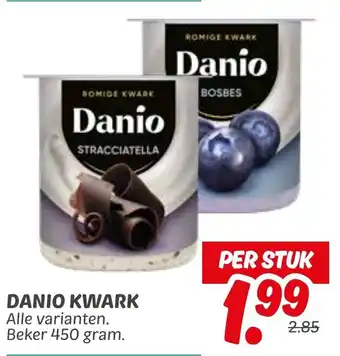 Dekamarkt Danio kwark aanbieding