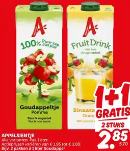 Dekamarkt Appelsientje aanbieding