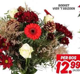 Dekamarkt Boeket vier 't seizoen aanbieding
