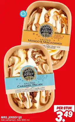 Dekamarkt Mrs. jersey ijs aanbieding