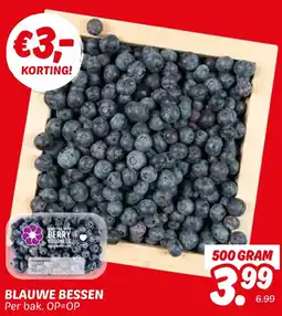 Dekamarkt Blauwe bessen aanbieding
