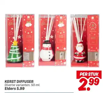 Dekamarkt Kerst diffuser aanbieding