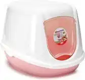 Bol.com Savic Duchesse Kittentoilet - Kattenbak - Roze - 44.5 x 35.5 x 32 cm aanbieding