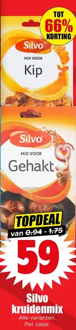 Dirk Silvo kruidenmix aanbieding