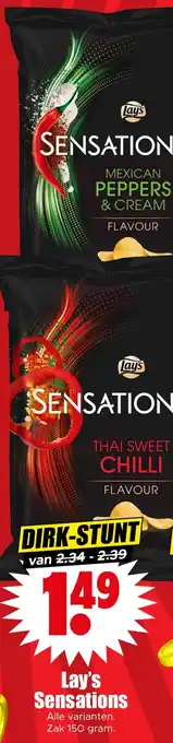 Dirk Lay's Sensations aanbieding