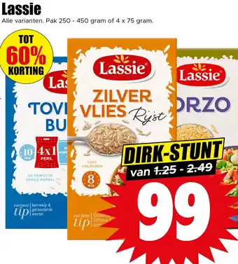 Dirk Lassie aanbieding
