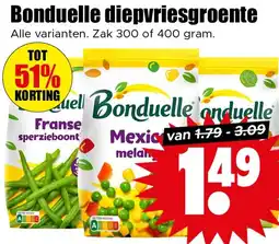 Dirk Bonduelle diepvriesgroente aanbieding