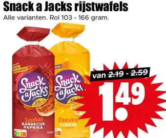 Dirk Snack a Jacks rijstwafels aanbieding