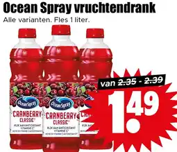 Dirk Ocean Spray vruchtendrank aanbieding