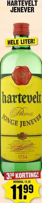 Dirk Hartevelt jenever aanbieding