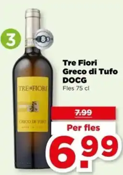 PLUS Tre Fiori Greco di Tufo DOCG aanbieding